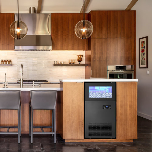 TAZPI 160 Lb. Daily Production Cube Clear Ice Under Counter